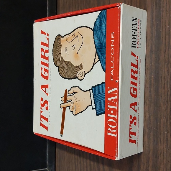 1950's vintage empty cigar box - Picture 1 of 5